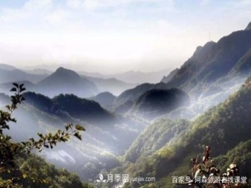 河南天池山森林公园，森林覆盖率98.57％，誉为洛阳“张家界”